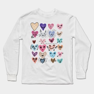 Heart Party Long Sleeve T-Shirt